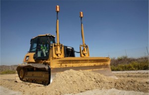 CAT Dozer with 2D Accugrade